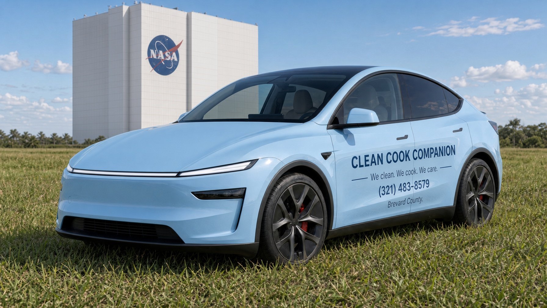 Clean Cook Companion wrapped fleet car in Brevard County